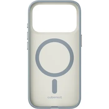 Pouzdro na mobilní telefon Cubenest Kryt na iPhone 17 Pro s podporou MagSafe matný béžový