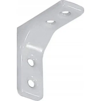 Držák, konzole, podpěra police bílá WSM 75