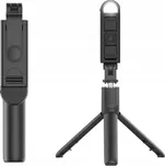 Selfie tyč Tripod Techsuit S05-S, LED světlo, 105 cm - černá