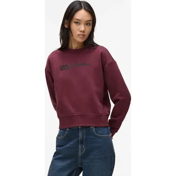 Pánská mikina KARL LAGERFELD JEANS KLJ REG ESSENTIAL LOGO SWEAT MIKINA 1ZM Velikost: S