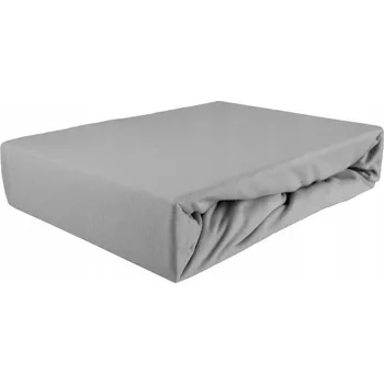 Prostěradlo Prostěradlo jersey s gumou 140x200 stříbrné