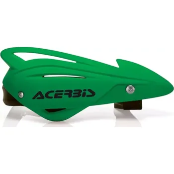 Motocyklový chránič ACERBIS chrániče páček Tri Fit vč. montážního kitu bez výztuhy zelená