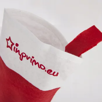 Vánoční dekorace Vánoční ponožka PONOŽKY reklamní s LOGEM 20 ks