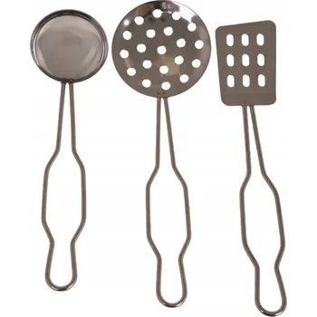 Dětská kuchyňka KOVOVÁ SADA HRNCŮ hrnce hračka kuchyňka pro děti + příslušenství