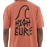 TRIKO HURLEY SIDER BP S/S - oranžová - L + při osobním odběru 1 130 Kč