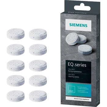 Příslušenství pro přípravu kávy Tablety na čištění kávovarů Siemens TZ80001B