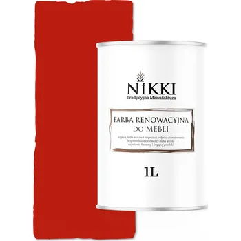 Nábytkové kování BARVA NA KUCHYŇSKÝ NÁBYTEK ČELA SKŘÍNĚK ČERVENÁ RAL3020 LESKLÁ 1L