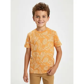 Sinsay - Tričko s krátkým rukávem - broskvová - 285DZ-24X - 285DZ-24X-104