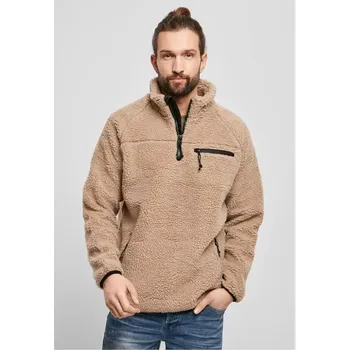 Pánská mikina Pánská mikina Brandit Teddyfleece Troyer velikost 3XL camel