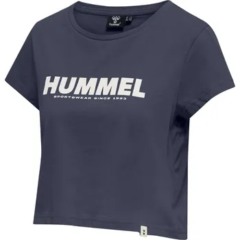 Dámská móda Triko Hummel hmlLEGACY WOMAN CROPPED T-SHIRT 212560-7429 Velikost S
