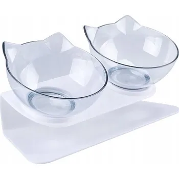 Miska pro psa Sada dvou misek na krmení WschodnieOkazje, plastové, 300 ml