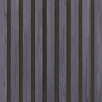 akustický panel Archo Akustický panel Design line CPL Fleetwood lávověšedý na černém filcu 2600 x 400 x 21 mm