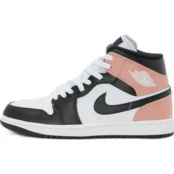Dámská móda Air Jordan Jordan 1 Mid "White Rust Pink Black" Velikost: 40
