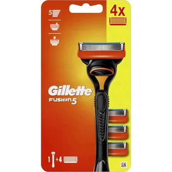 Holítko Holící strojek Gillette Fusion5 + 4 náhradní hlavice pro muže --44
