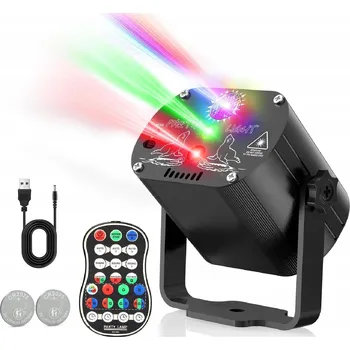 Světelný efekt BAREVNÉ LED SCÉNICKÉ SVĚTLO VE TVARU DISKO KOULE