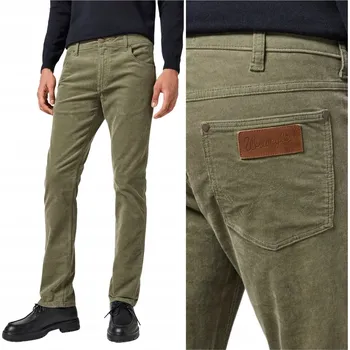 Pánské džíny Wrangler GREENSBORO pánské džíny rovného střihu velikost 34/34