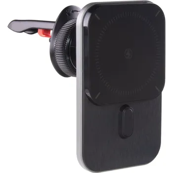 Držák do auta Magnetický držák s Qi dobíjením do mřížky ventilace (MagSafe compatible) (rw-m11)