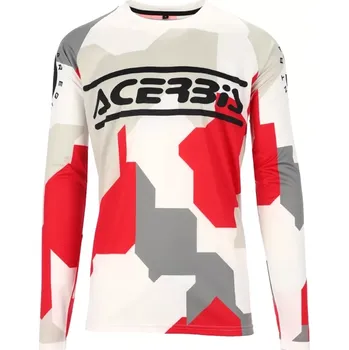Moto dres ACERBIS dres MX LINEAR SUMBAWA bílá/šedá
