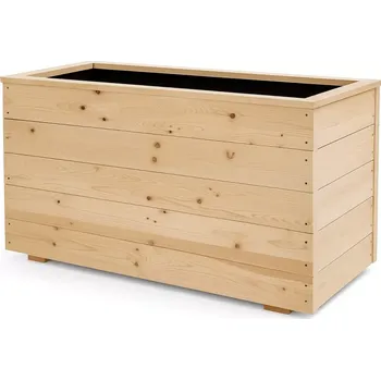 Vyvýšený záhon Ráj dřeva Jacer Dřevěný zahradní záhon Dřevěné vyvýšený záhon Zahrada