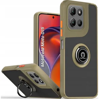 Pouzdro na mobilní telefon Erbord Zadní Kryt pro Motorola, Moto G15 Power zelený