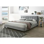 Čalouněná postel MÍŠA šedá 180×200