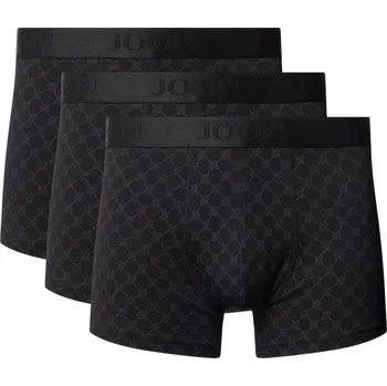 Černé pánské BOXERKY JOOP! trojbalení se vzorem, 3 kusy SLIPY vel. L