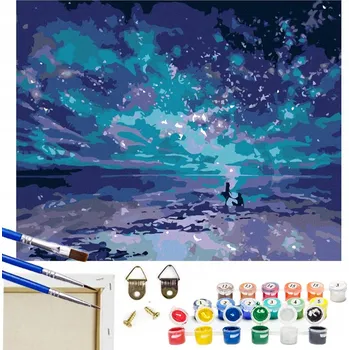 Obraz MALOVÁNÍ PODLE ČÍSEL S RÁMOVANÝMI OBRAZY K OBRAZOVÁNÍ, DÁRKOVÝ DÁREK PRO VÁS