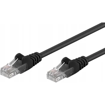 Síťový kabel Síťový kabel LAN U/UTP CAT 5e RJ45 černý 15 m