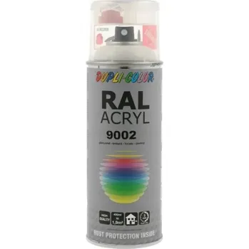 Barva ve spreji MOTIP Akrylový lak ve spreji RAL 9002 bílošedá