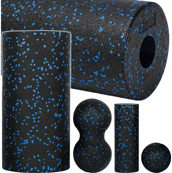 Masáž Sada RETOO 30 cm x 15 cm, černá a modrá