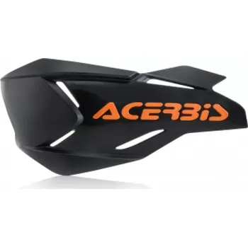 Chránič ruky pro motocykl ACERBIS náhradní plast k chráničům páček X-FACTORY bez montážního kitu černá/oranžová