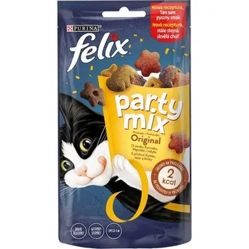 Pamlsek pro kočku FELIX PARTY MIX ORIGINÁLNÍ pro kočky Pamlsek a snacky 60g