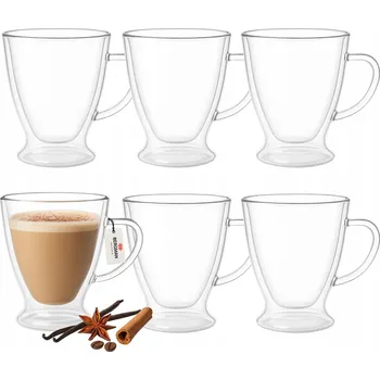 Sklenice Premium Sklenice na kávu 300 ml 6 ks