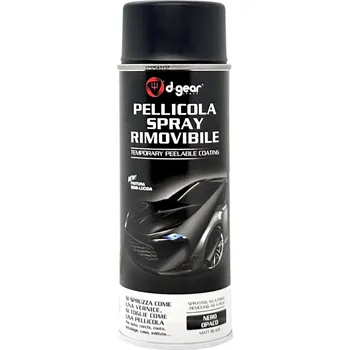 Barva ve spreji Guma ve spreji Černá Matná tekutá guma sprej Černý Mat 400ML