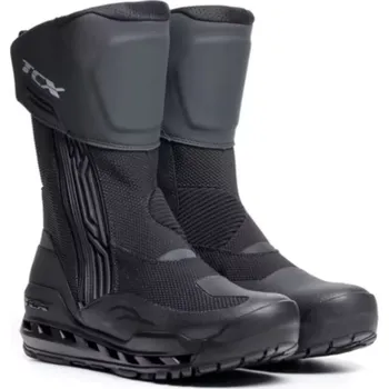 Moto obuv TCX CLIMA 2 SURROUND GORE-TEX moto boty černo tmavě šedé