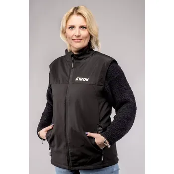 Moto bunda AIROH vesta, černá