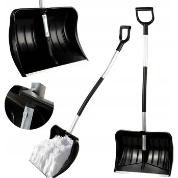 Hrablo na sníh Lopata na sníh Kadax plast 50 x 141 cm