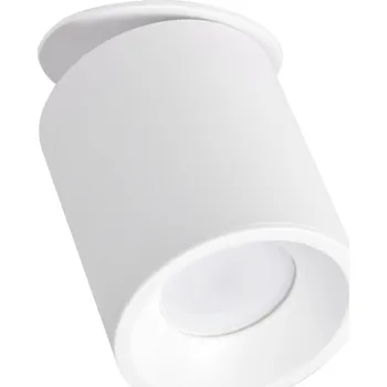 Sanico kloubové kulaté stropní svítidlo HARON GU10 bílé 314185