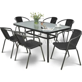 Zahradní nábytek Simple 150/6 grafit