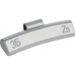 ZINKOVÉ ZÁVAŽÍ NA NAKLEPNUTÍ ŠEDÉ POVLAKOVANÉ 35g 100 Ks