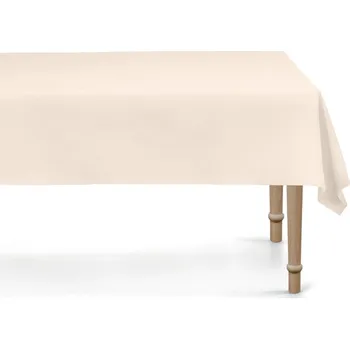 ubrus Béžový ubrus 137x183 cm obdélníkový krémový omyvatelný odolný proti skvrnám