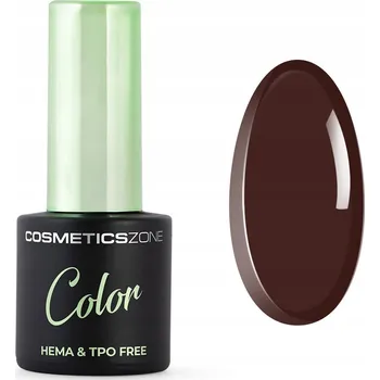 Přípravek na nehty Hybridní lak barevný lak Cosmetics Zone Odstíny hnědé a béžové, Odstíny červené a růžové Bitter Chocolate