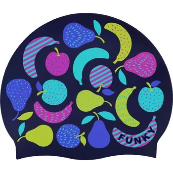 Plavecká čepice FUNKY Fruit Salad Silicone Swimming Cap