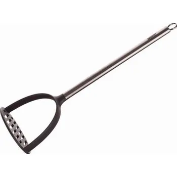 Mačkadlo na brambory Odšťavňovač na vařené brambory 32,5cm nylonová rukojeť z nerezové oceli