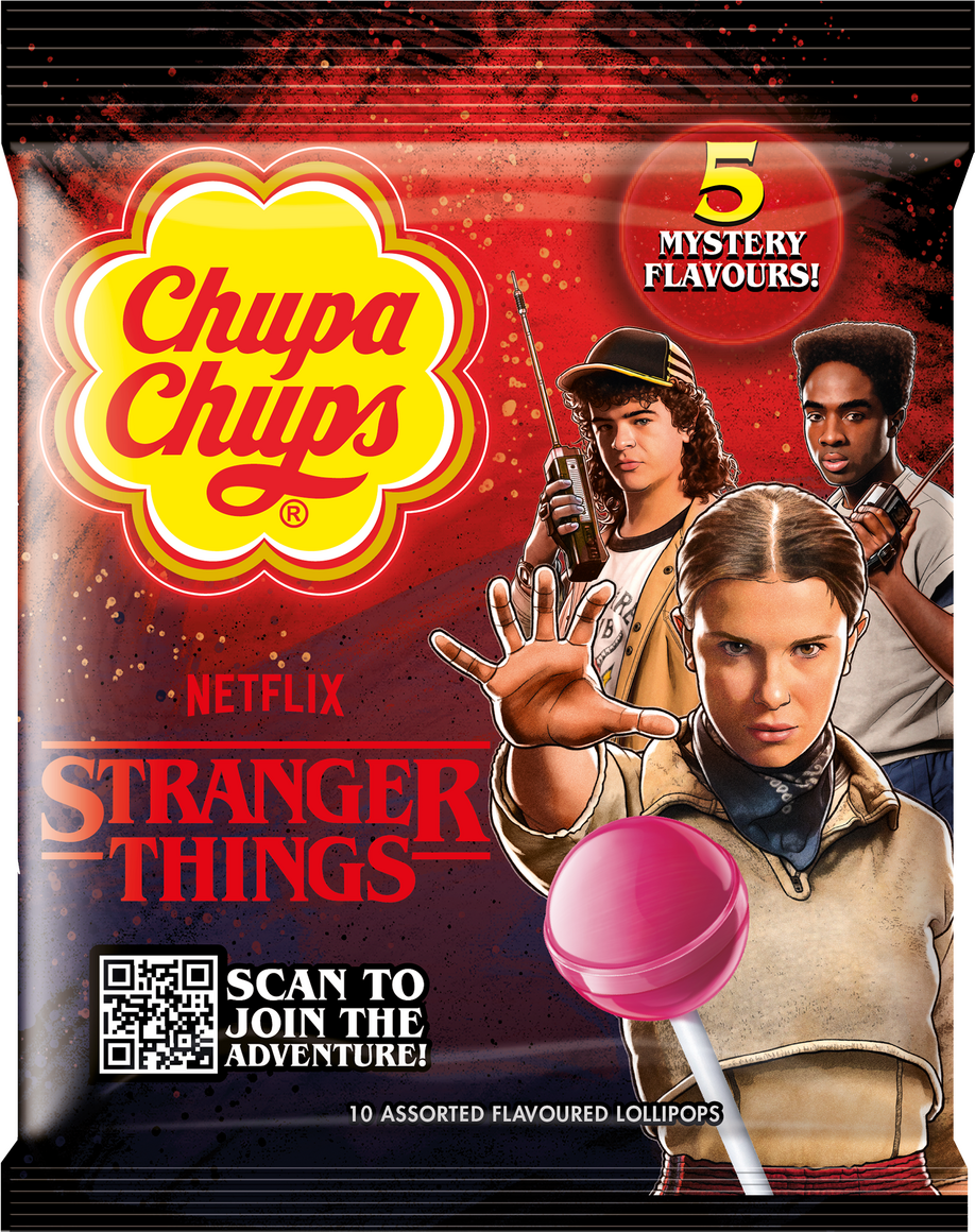 Chupa Chups Stranger Things lízátka 120 g od 35 Kč - Zbozi.cz