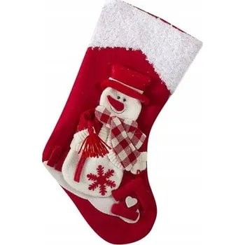Vánoční dekorace VÁNOČNÍ DEKORAČNÍ PUNČOCHA EUROFIRANY JONNY 0