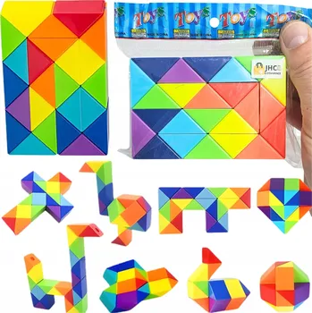 Hlavolam Antistresová kostka had - MAGIC RULER pro skládání, logická, uvolňující stres