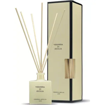 Aroma difuzér Cereria Molla CERERIA MOLLA - Premium - difuzér - Verbena di Sicilia - 100 ml - bežova