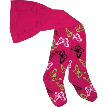 Dívčí punčocháče W.D. - Motýlci, vel. 110/116