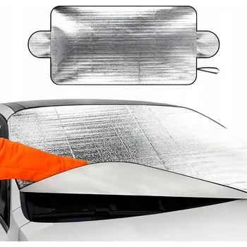Plachta na motorové vozidlo Ochrana předního skla auta proti námraze, protinámrazová podložka / mata